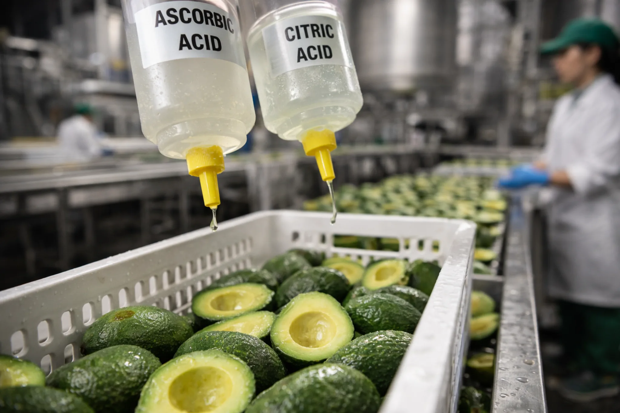 Oxidationskontrolle bei Avocado-Püree